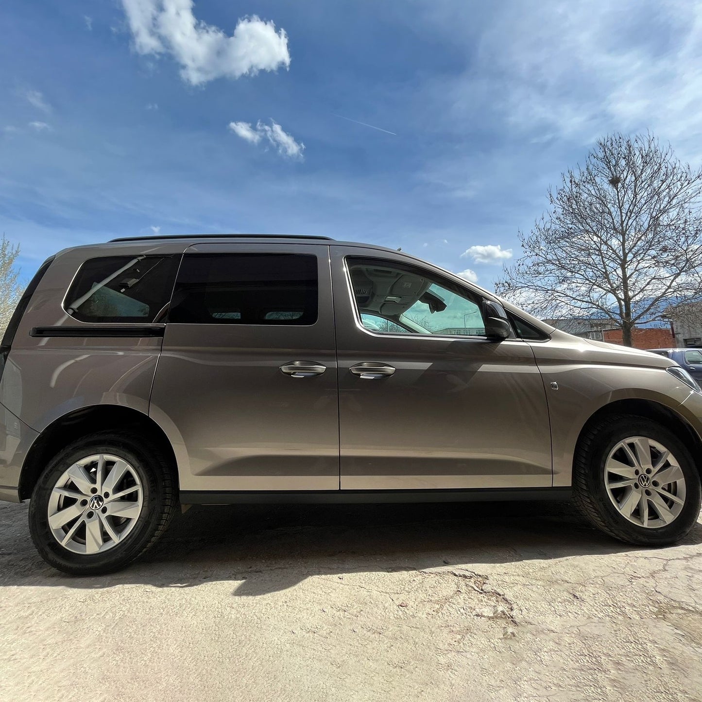 Volkswagen Caddy 2021- Yılı ve Sonrası Uyumlu Yan Marşpiyel 2 Parça