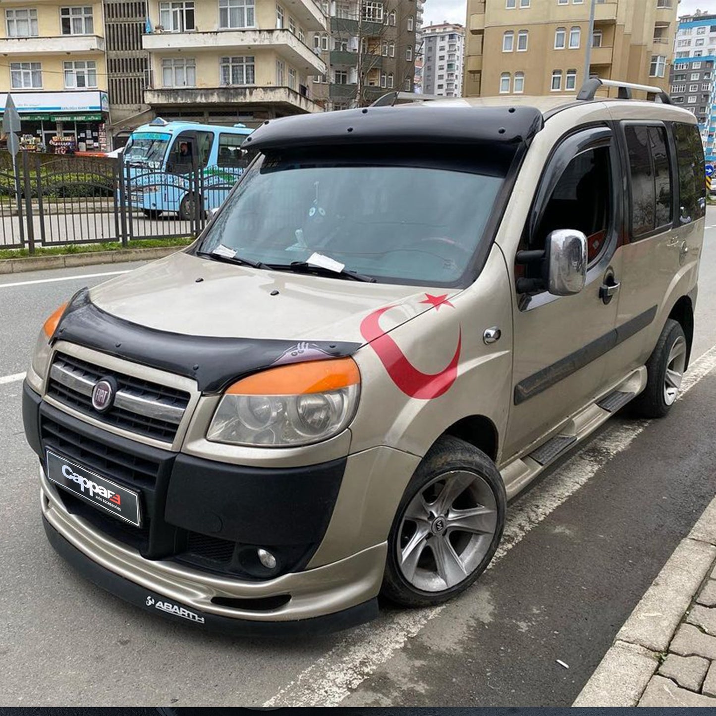 Fiat Doblo 2006-2010 Yıl Aralığı Uyumlu Ön Cam Güneşliği