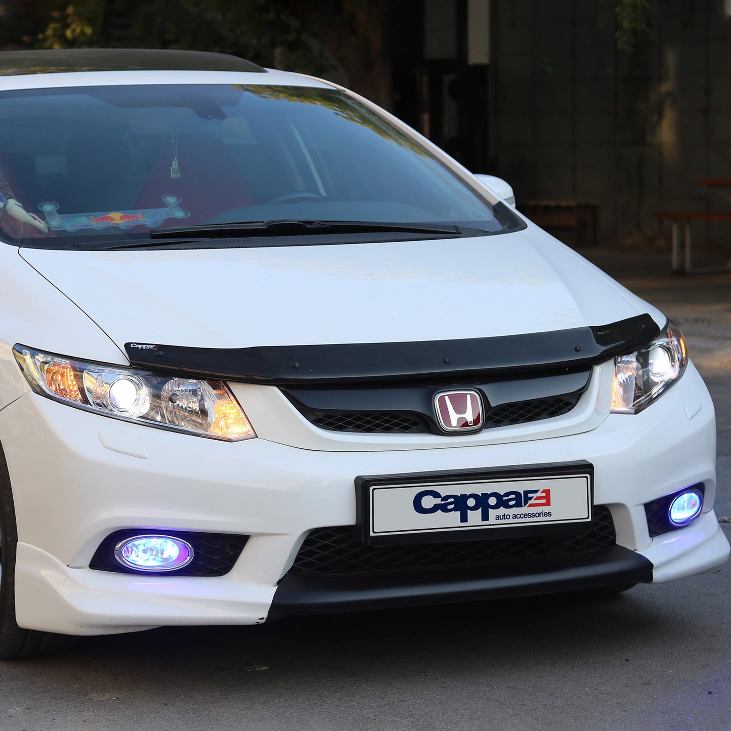 Honda Civic 2012-2015 Yıl Aralığı Uyumlu Kaput Rüzgarlık 3mm