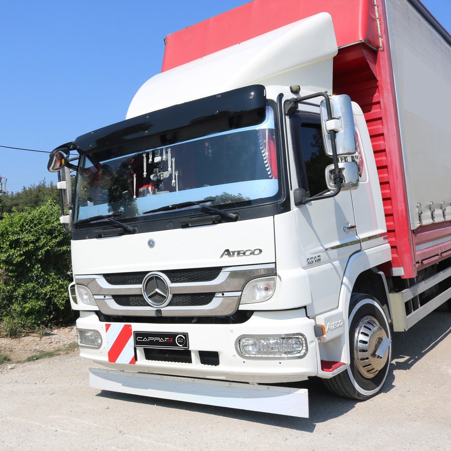 Mercedes Atego II 2004-2013 Yıl Aralığı Uyumlu Ön Cam Güneşliği