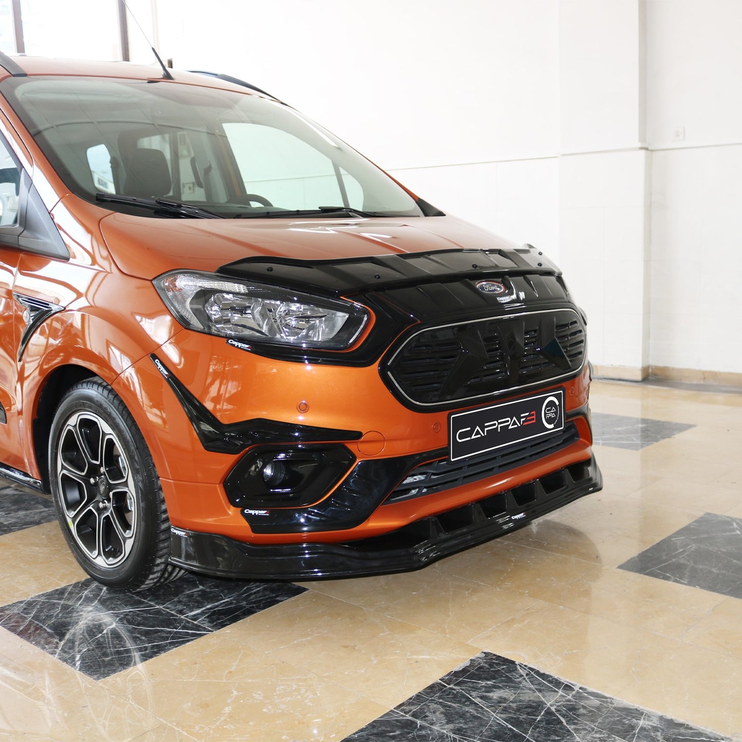 Ford Courier 2018-2023 Yıl Aralığı Uyumlu Ön Tampon Lip