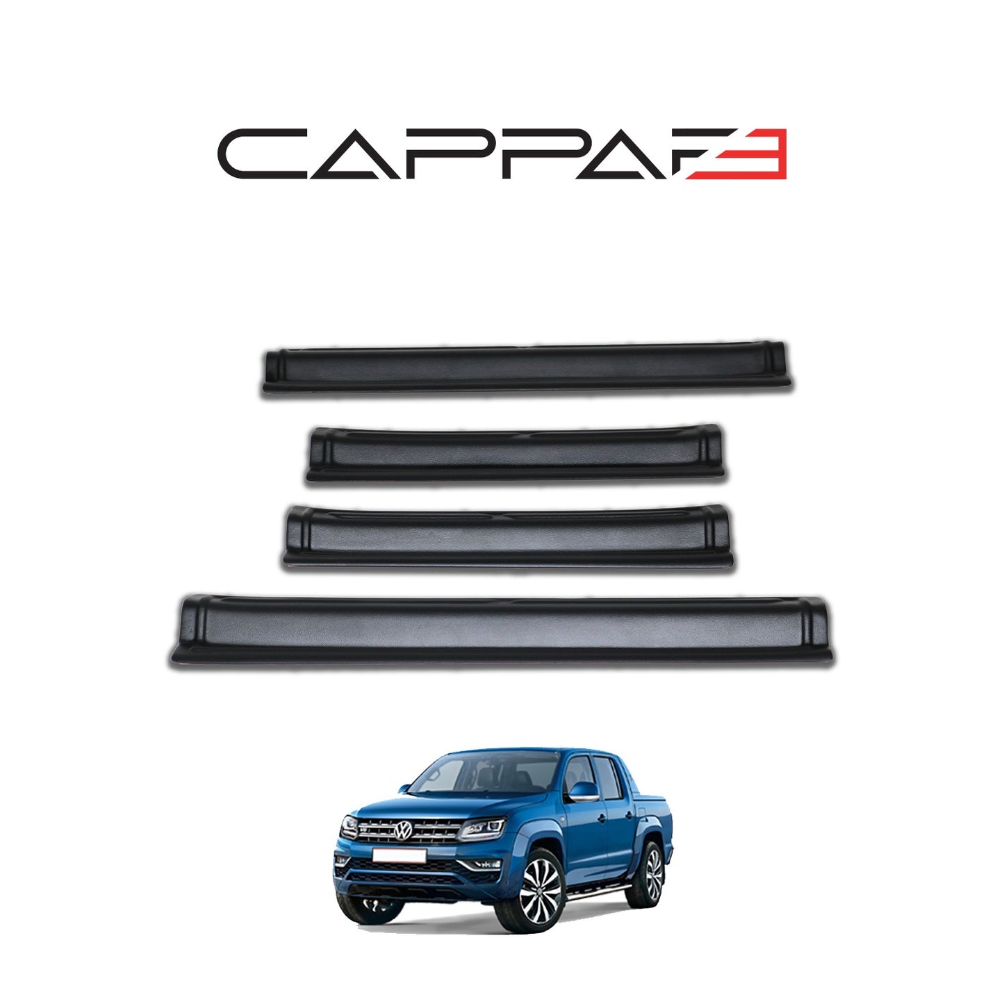 Volkswagen Amarok 2010-2022 Yıl Aralığı Uyumlu Kapı Eşiği 4 Parça