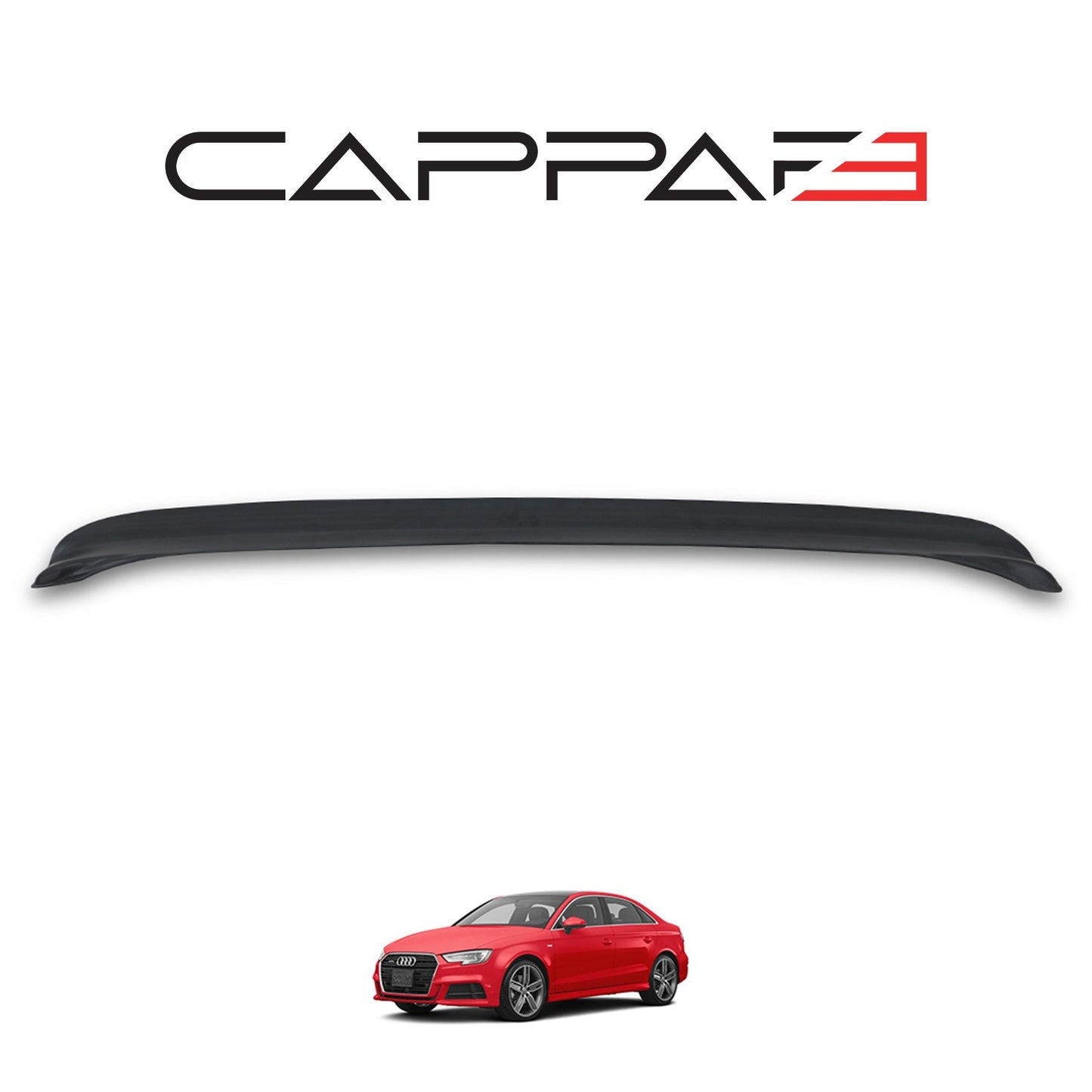 Audi A3 Sedan 2016-2020 Arka Tampon Eşiği Mat