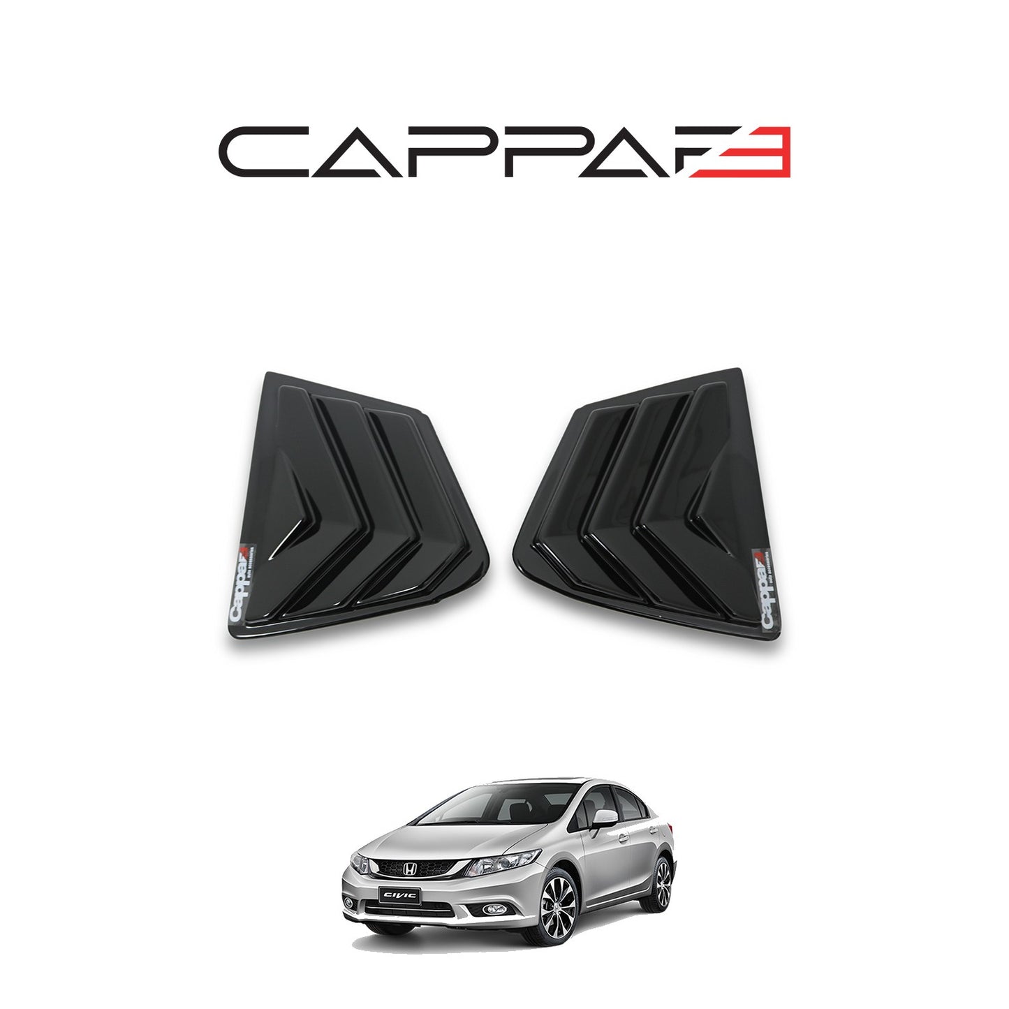 Honda Civic 2012-2015 Yıl Aralığı Uyumlu Kelebek Cam Aksesuarı