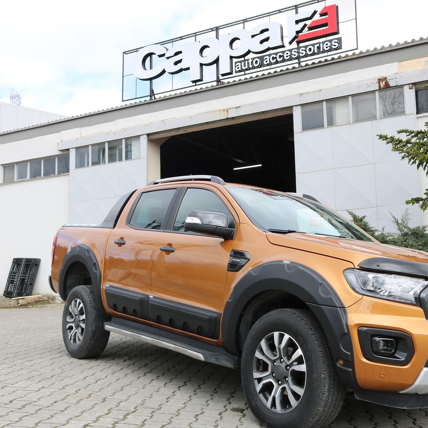 Ford Ranger Wildtrak 2019-2023 Yıl Aralığı Uyumlu Kapı Dodik 4 Parça