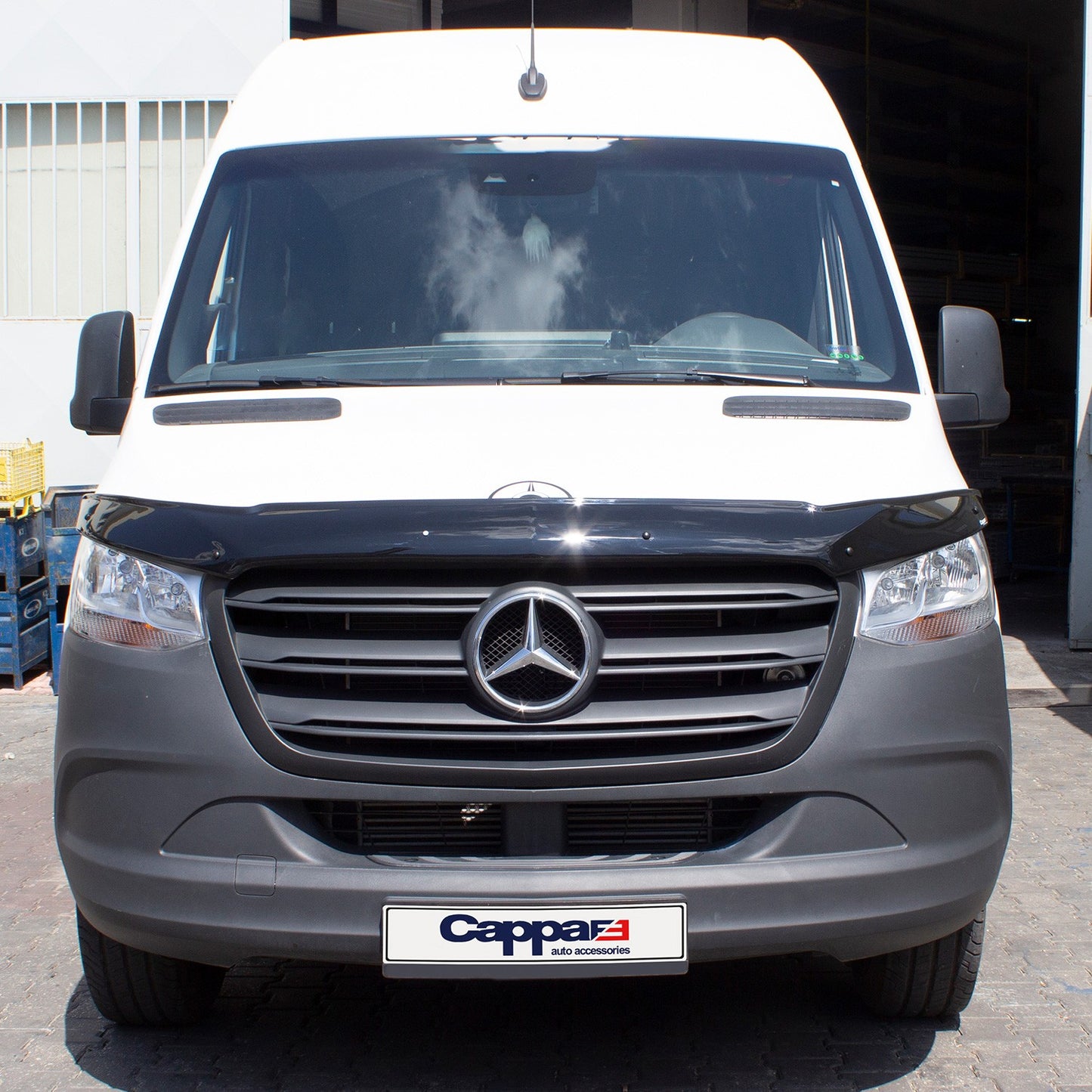 Mercedes Sprinter 2018- Yılı ve Sonrası Uyumlu Kaput Rüzgarlığı 3mm