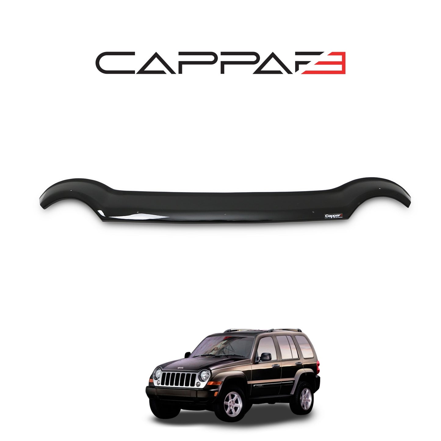Jeep Cherokee 2002-2008 Yıl Aralığı Uyumlu Kaput Rüzgarlığı 4mm