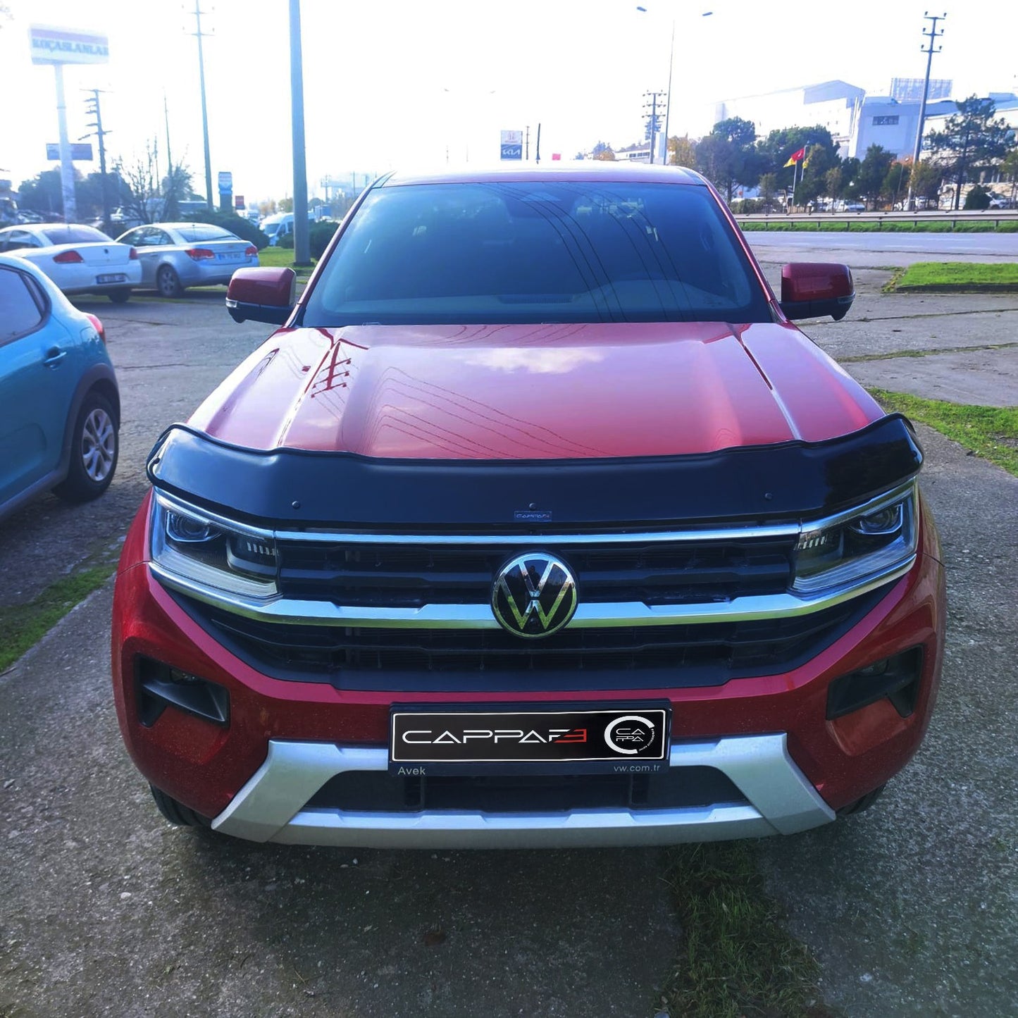 Volkswagen Amarok 2023- Yılı ve Sonrası Uyumlu Kaput Rüzgarlığı 3mm