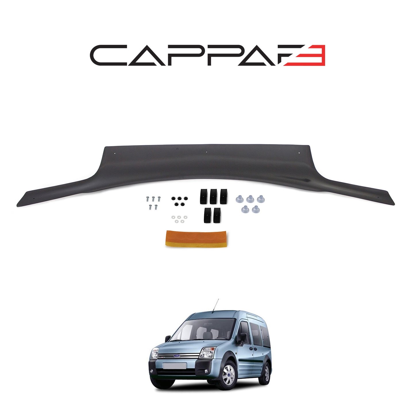 Ford Connect 2003-2008 Yıl Aralığı Uyumlu Kaput Rüzgarlığı 4mm