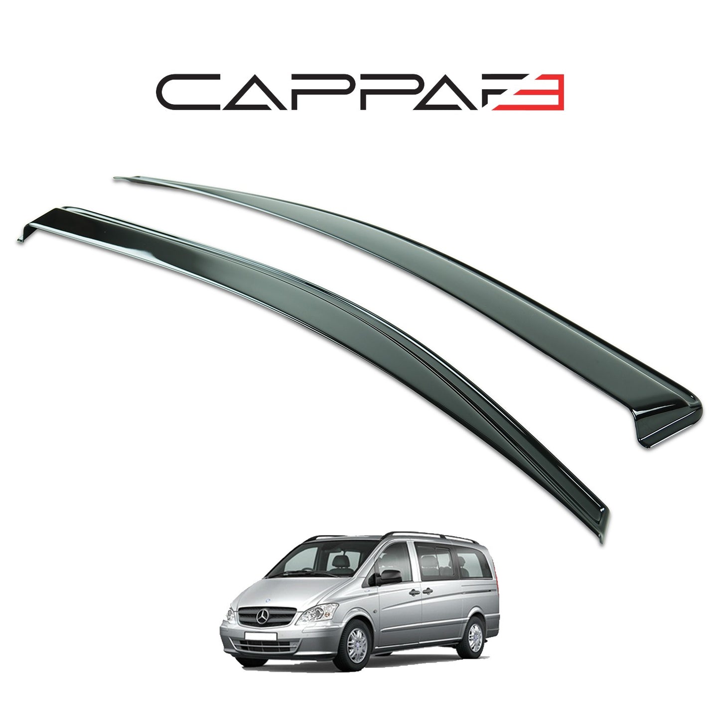 Mercedes Vito 2011-2014 Yıl Aralığı Uyumlu Cam Rüzgarlığı 2 Parça