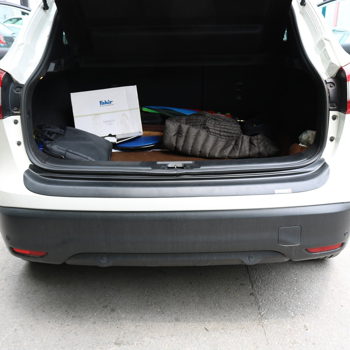 Nissan Qashqai 2014-2016 Yıl Aralığı Uyumlu Arka Tampon Eşiği Mat