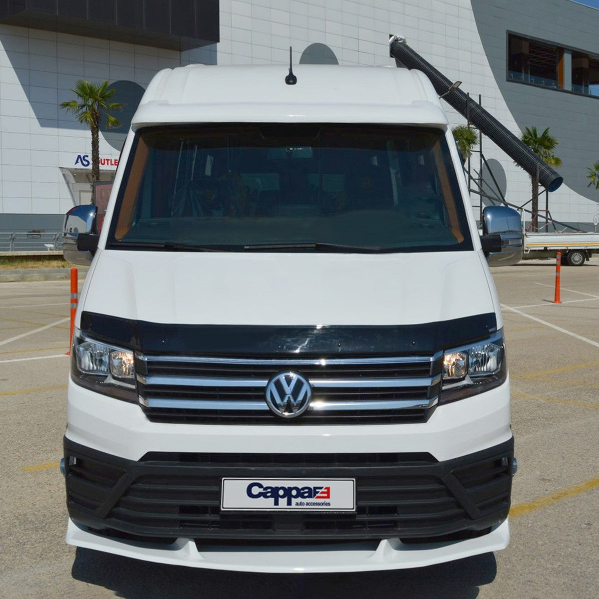 Volkswagen Crafter 2018- Yılı ve Sonrası Uyumlu Kaput Rüzgarlığı 4mm