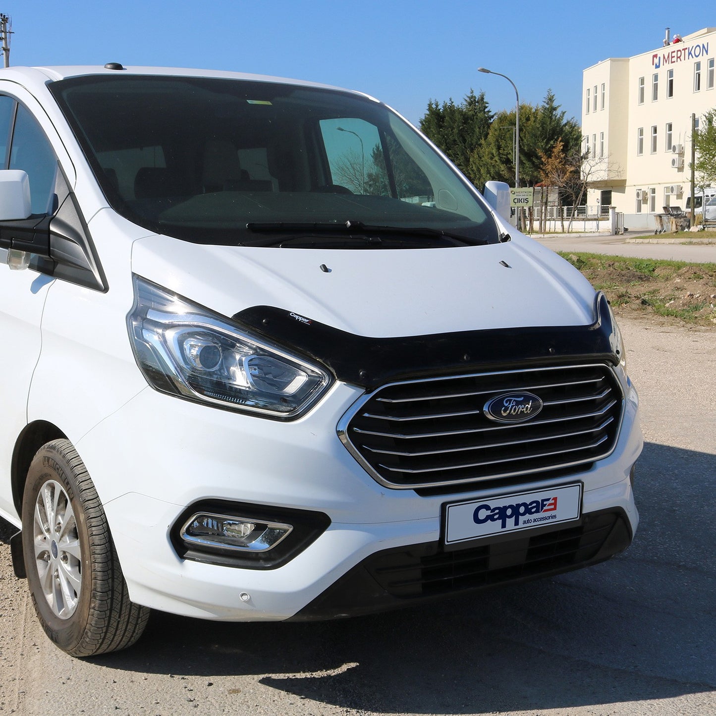 Ford Custom 2018-2022 Yıl Aralığı Uyumlu Kaput Rüzgarlığı 4mm