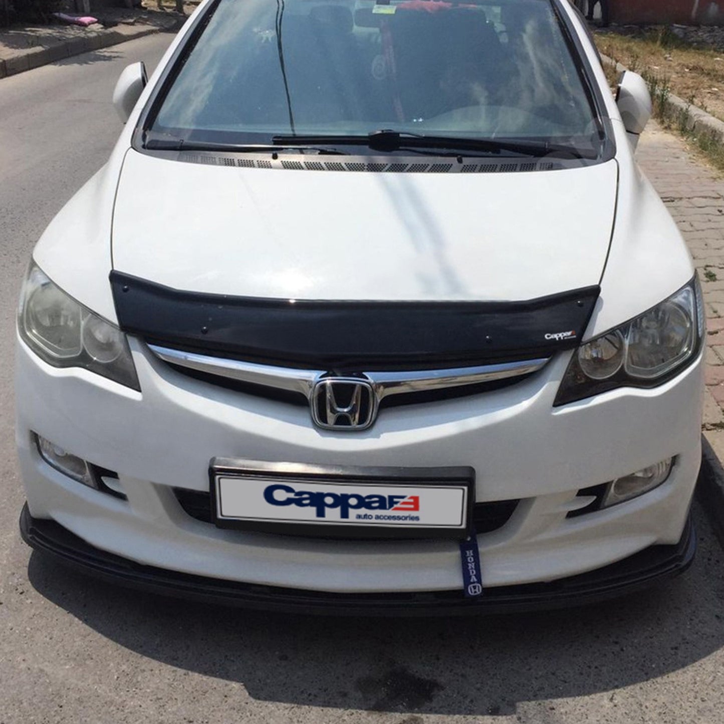 Honda Civic 2006-2012 Yıl Aralığı Uyumlu Kaput Rüzgarlık 4mm