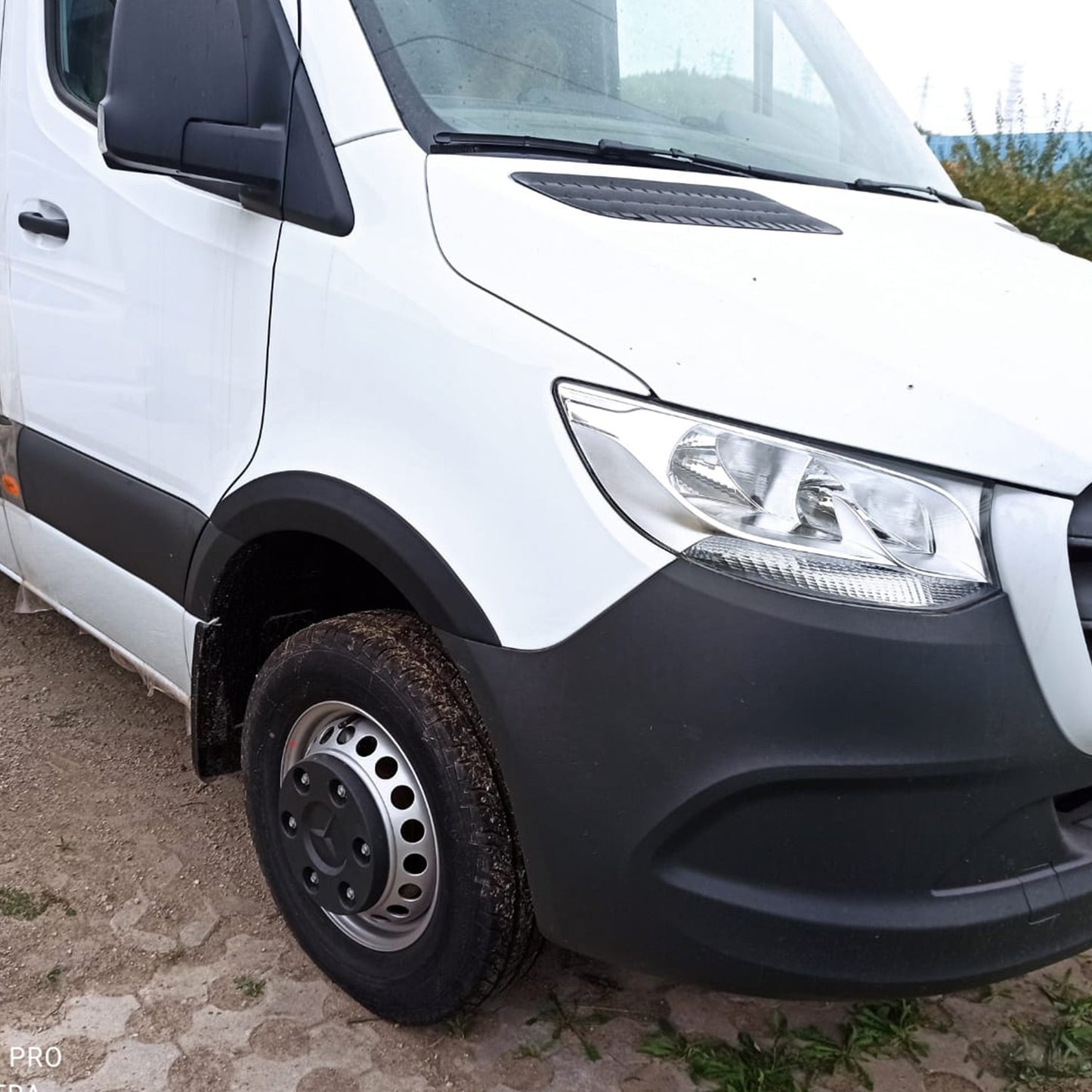 Mercedes Sprinter 2018- Yılı ve Sonrası Uyumlu Çamurluk Dodik 4 Parça