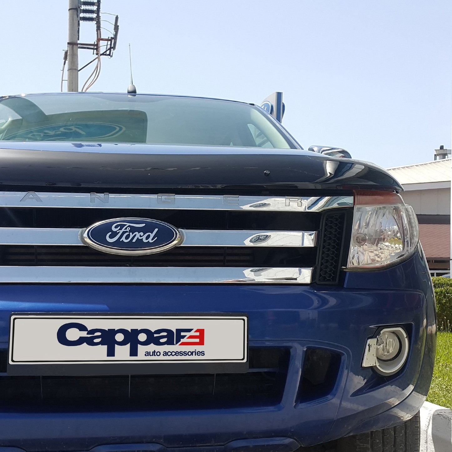 Ford Ranger 2011- 2015 Yıl Aralığı Uyumlu Kaput Rüzgarlığı 3mm
