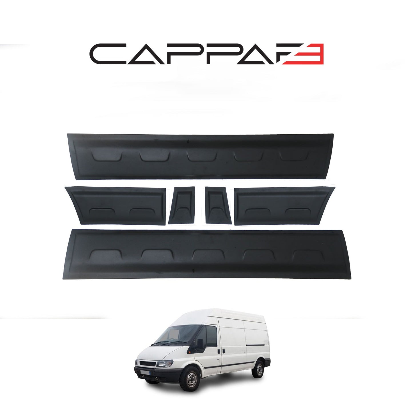 Ford Transit 2006-2013 Yıl Aralığı Uyumlu Uzun Şase 8 Prç. Kapı Dodik