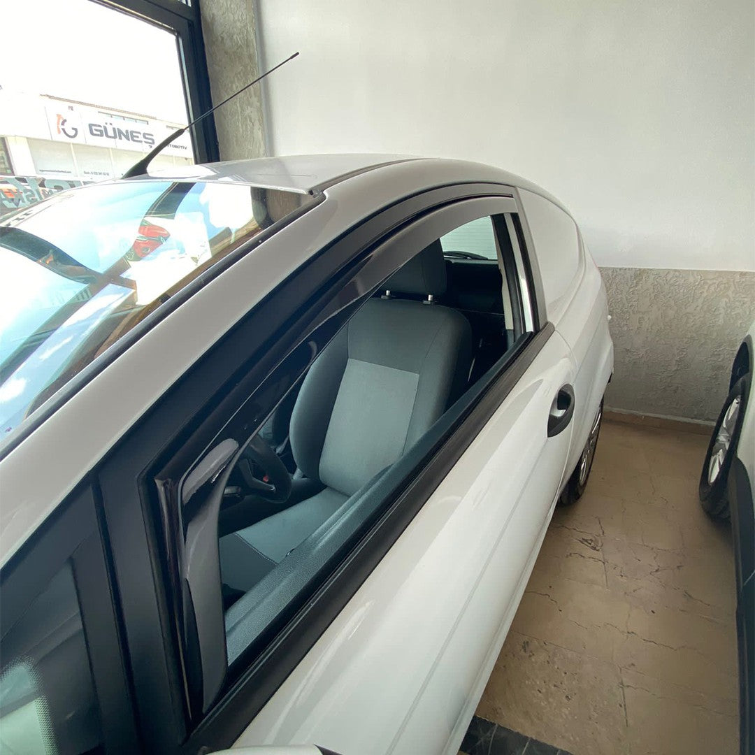 Ford Fiesta 2008-2017 Yıl Aralığı Uyumlu Yan Cam Rüzgarlığı 2 Parça