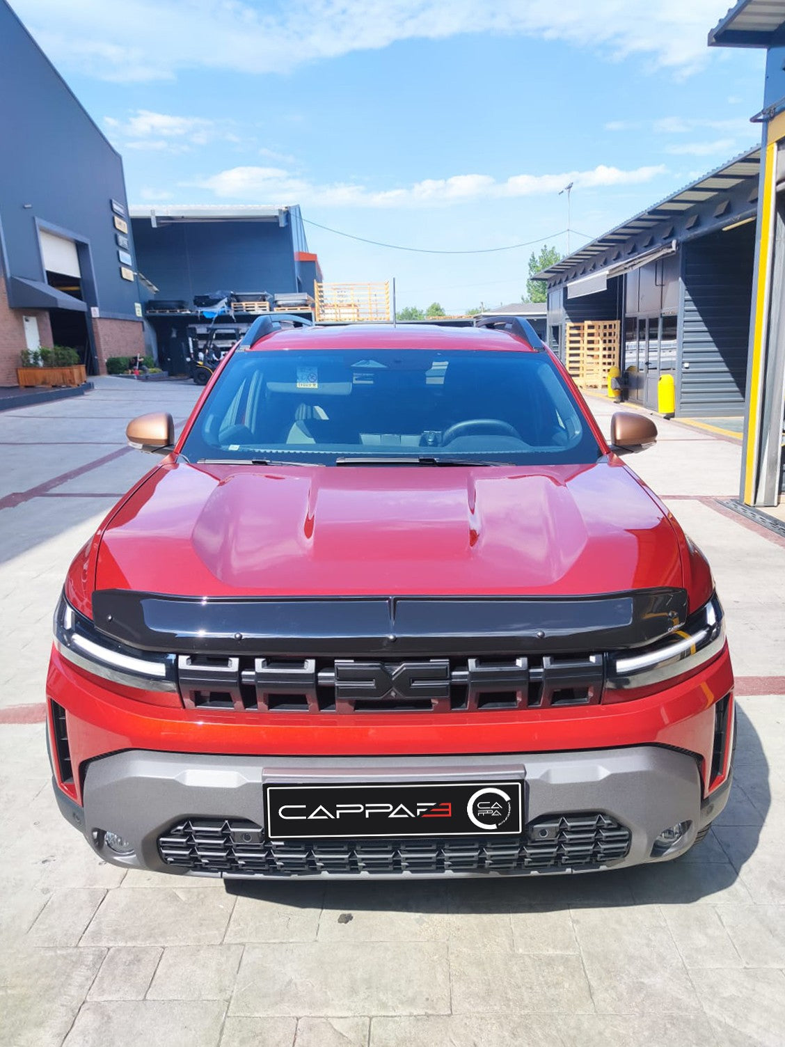 Renault Duster 2024- Yılı ve Sonrası Uyumlu Kaput Rüzgarlığı 3mm