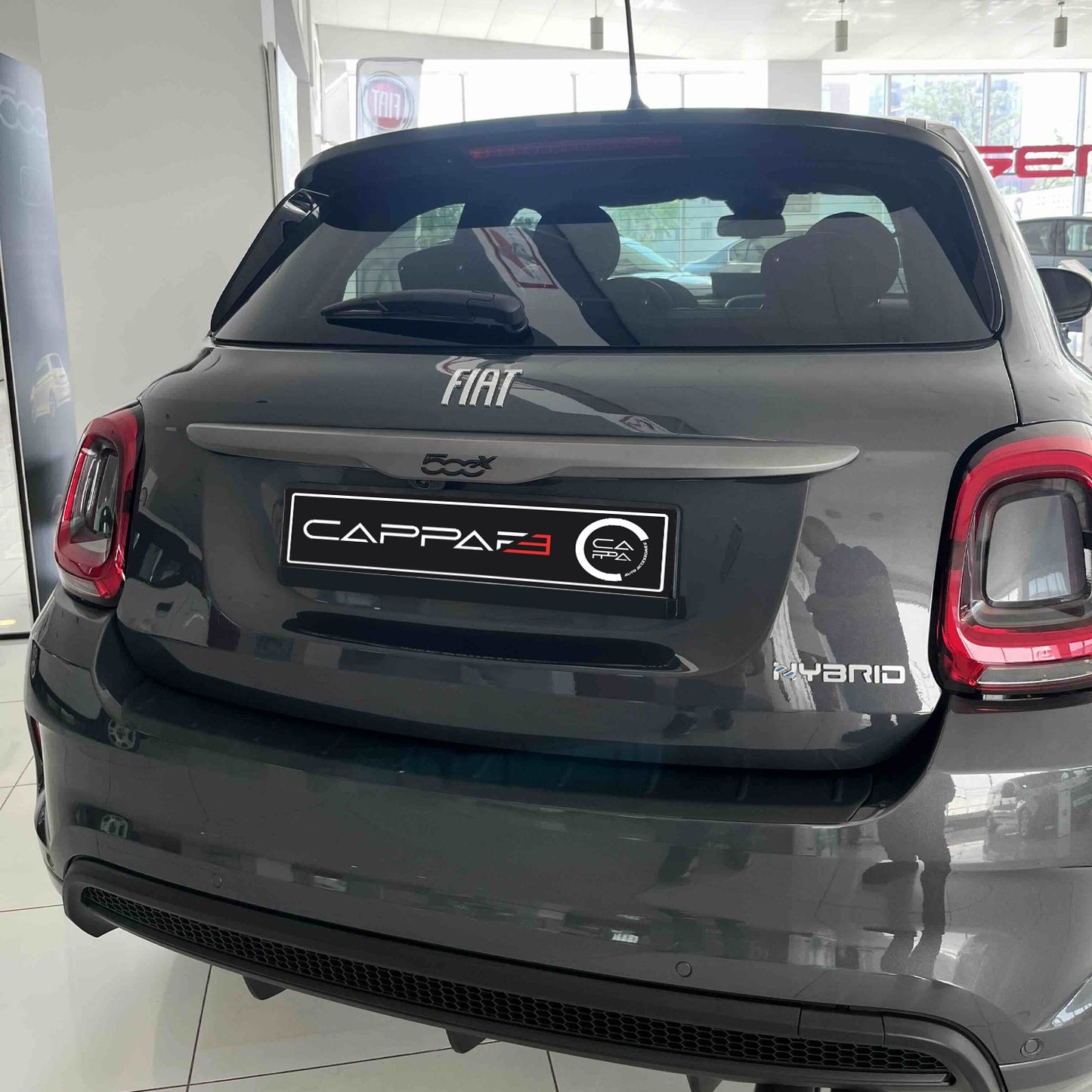 Fiat 500 X Sport 2020- Yılı ve Sonrası Uyumlu Arka Tampon Eşiği Mat