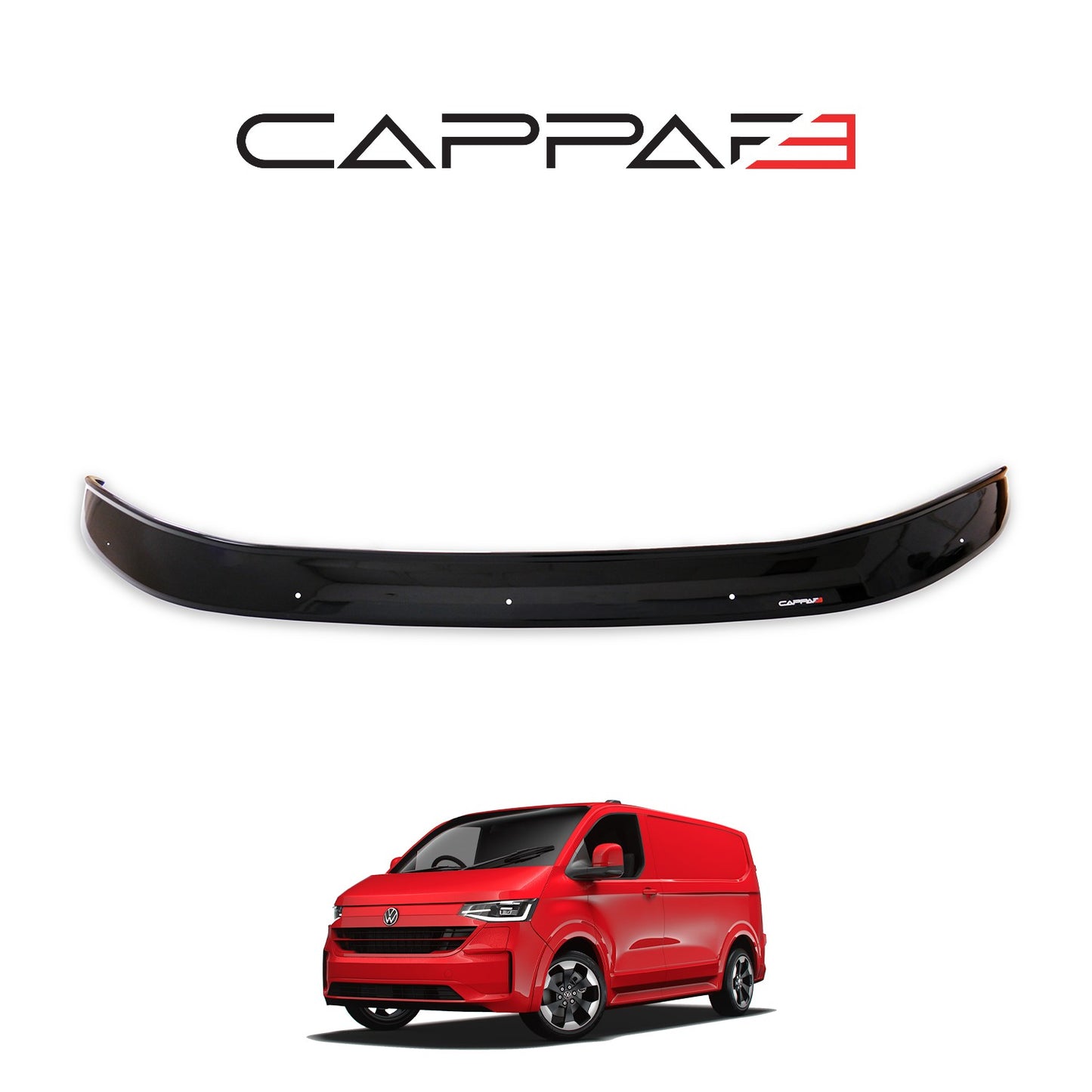 Volkswagen T7 2022- Yılı ve Sonrası Uyumlu Kaput Rüzgarlığı 4mm