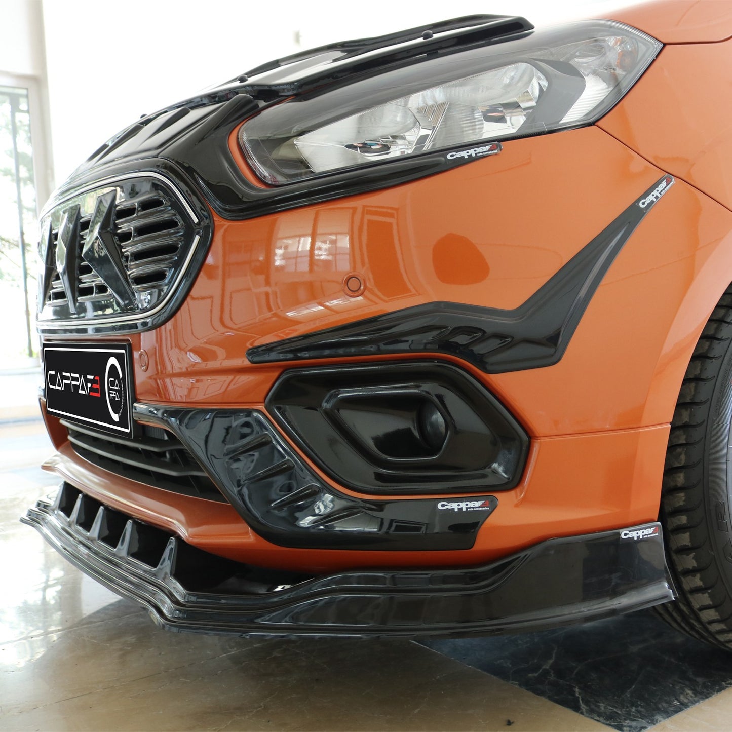 Ford Courier 2018-2023 Yıl Aralığı Uyumlu Ön Tampon Lip