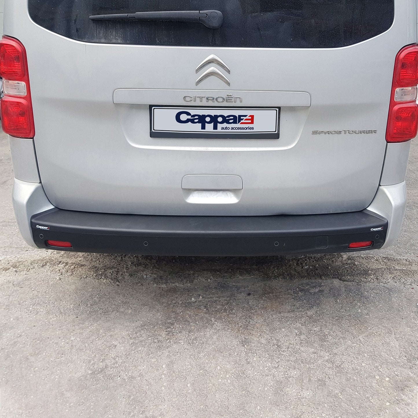 Citroen Jumpy 2017- Yılı ve Sonrası Uyumlu Arka Tampon Eşiği Mat