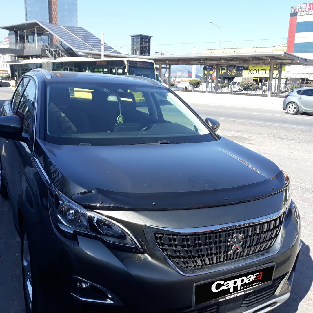 Peugeot 3008 2017 Yılı Ve Sonrası Ön Kaput Rüzgarlık 4mm