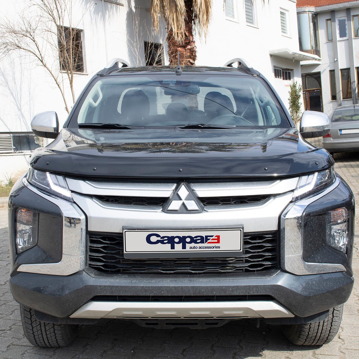 Mitsubishi L200 2019- Yılı ve Sonrası Uyumlu Kaput Rüzgarlığı 3mm