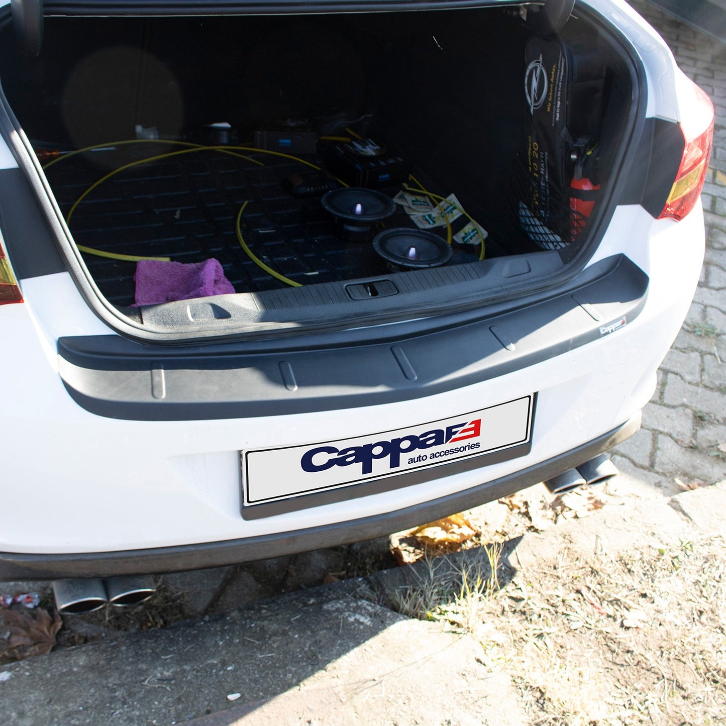 Opel Astra J Sedan 2012-2018 Yıl Aralığı Uyumlu Arka Tampon Eşiği Mat