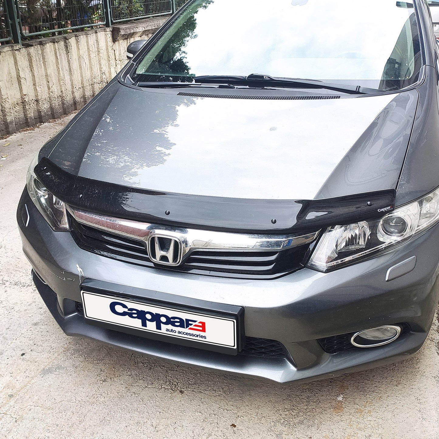 Honda Civic 2012-2015 Yıl Aralığı Uyumlu Kaput Rüzgarlık 3mm
