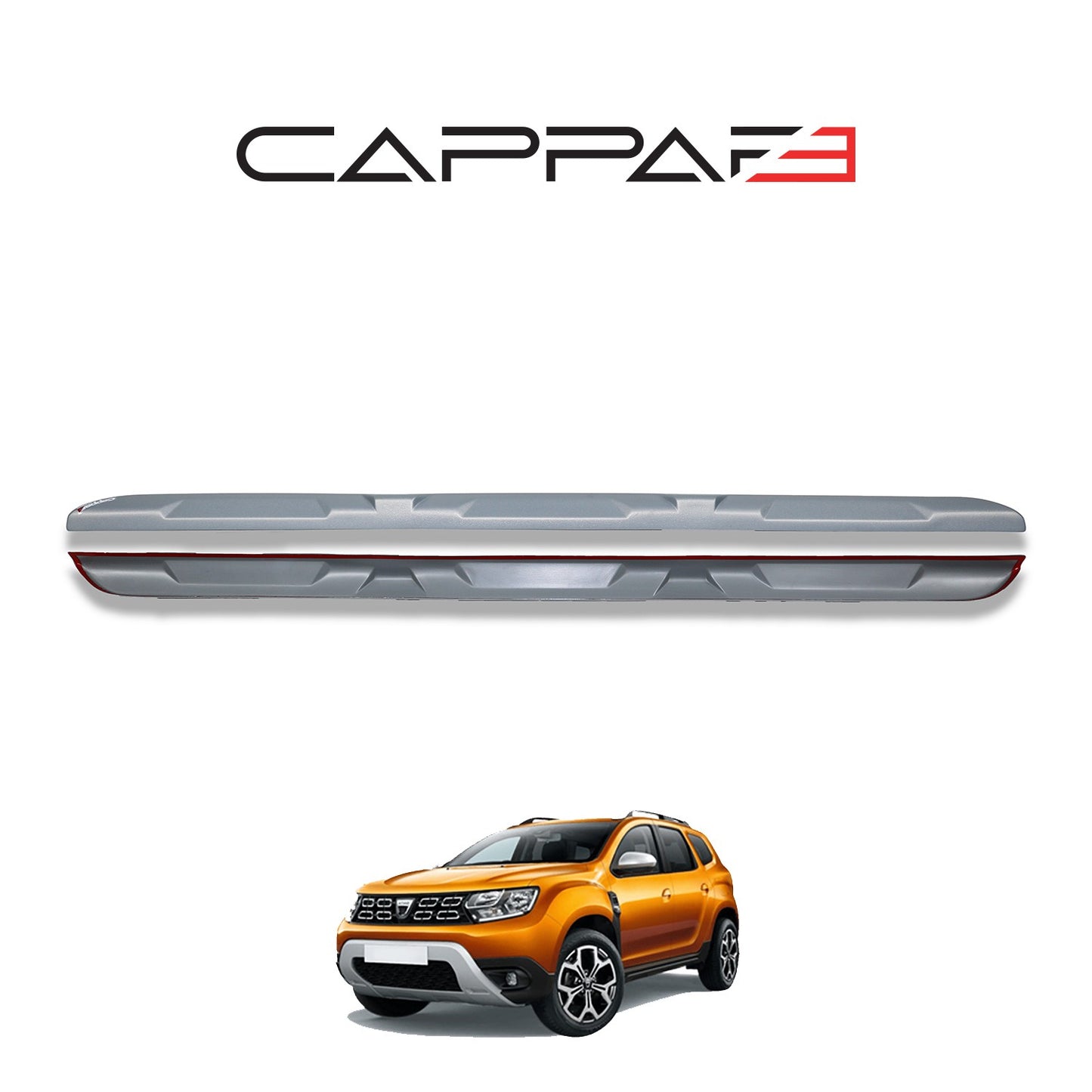 Dacia Duster 2018-2024 Yıl Aralığı Uyumlu Marşpiyel 2 Parça
