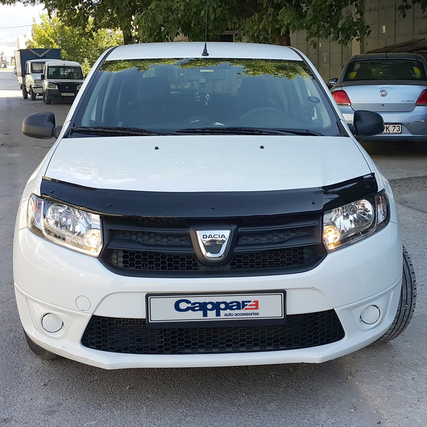 Dacia Sandero 2012-2020 Yıl Aralığı Uyumlu Kaput Rüzgarlığı 3mm