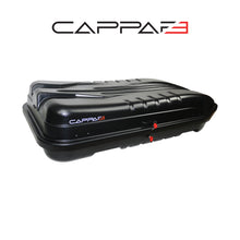 Universal Capbox Araç Üzeri Port Bagaj Bavul 450 Litre Çift Açılır Siyah Mat