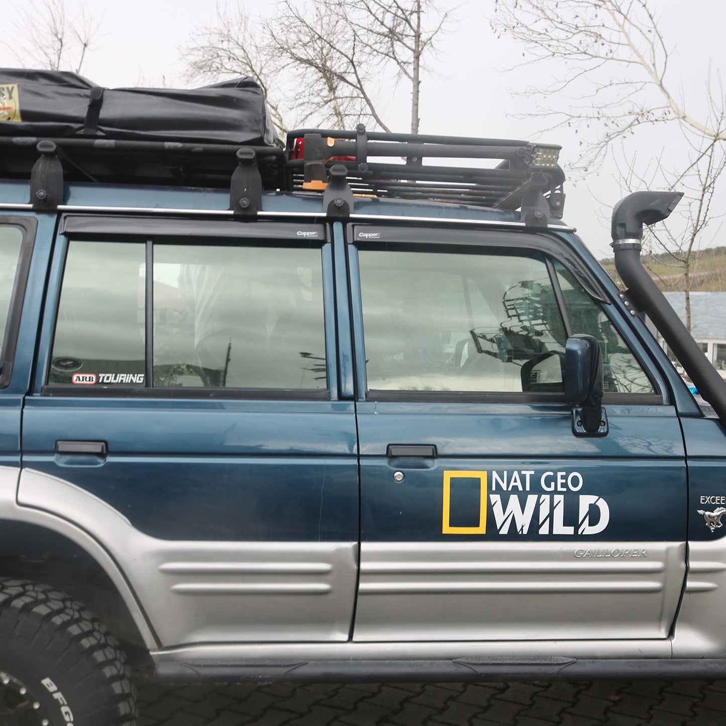 Hyundai Galloper 1997-2003 Yıl Aralığı Yan Cam Rüzgarlık 4 Prç.