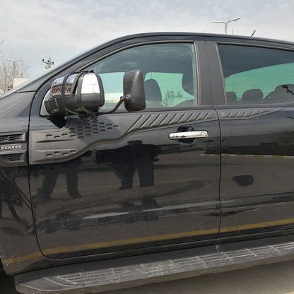 Ford Ranger 2019-2023 Yıl Aralığı Uyumlu Yarasa Kapı Kaplama 4 Parça