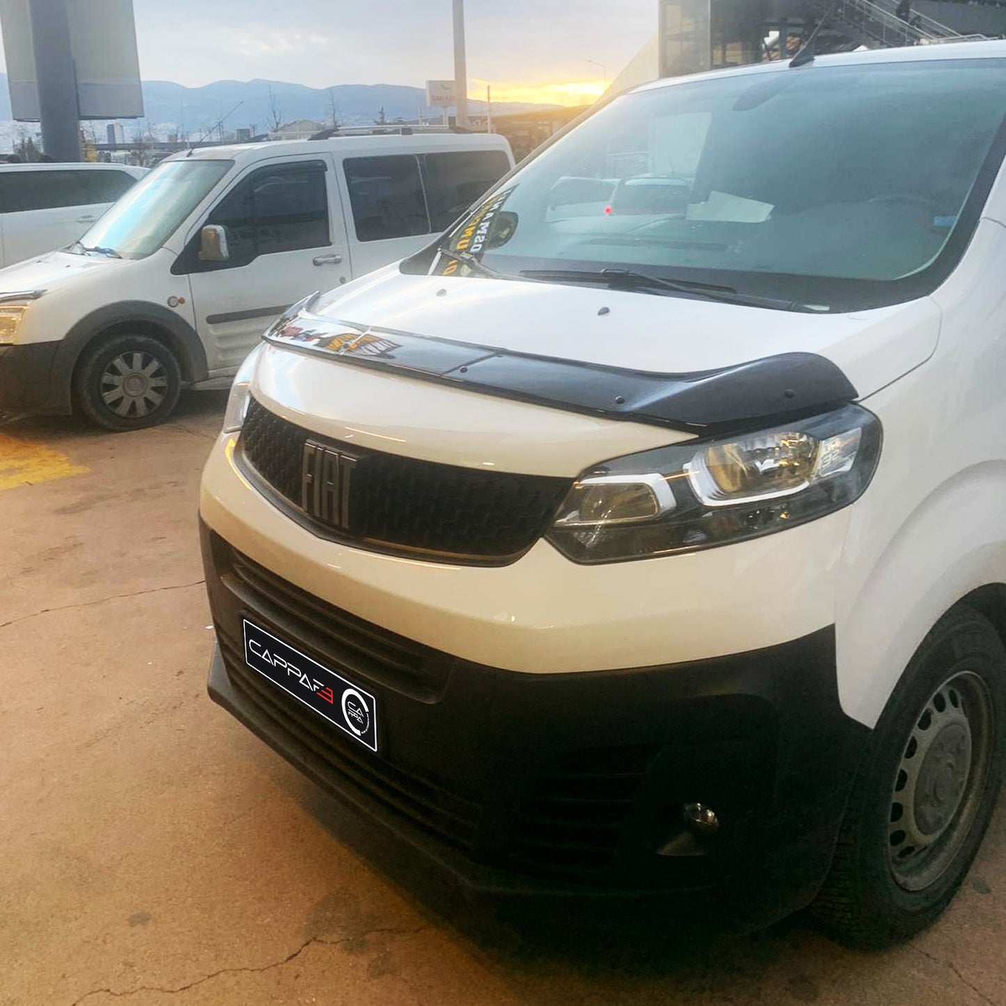 Fiat Scudo 2023- Yılı ve Sonrası Uyumlu Kaput Rüzgarlığı 4mm