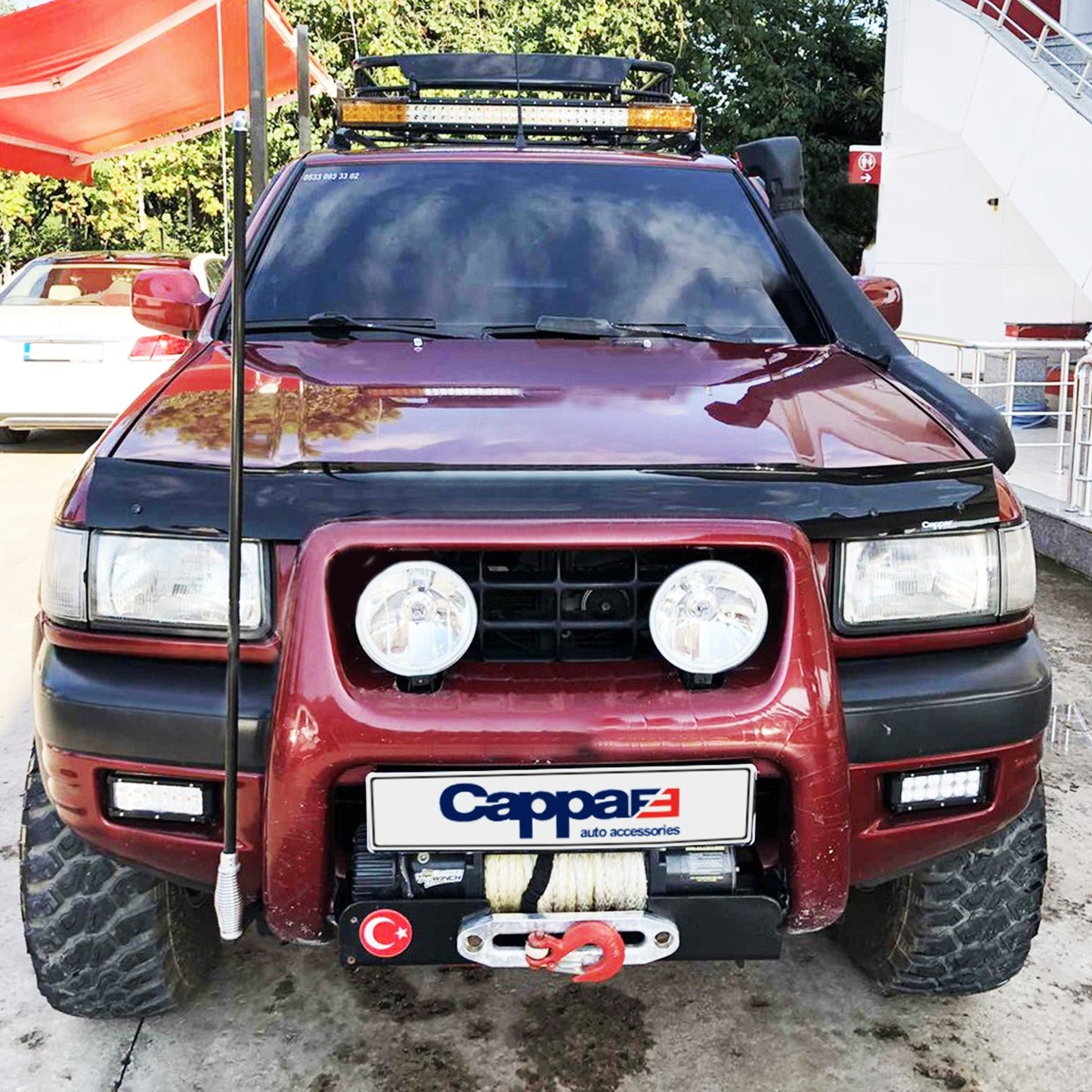 Opel Frontera 1998-2004 Yıl Aralığı Uyumlu Ön Kaput Rüzgarlık 4mm