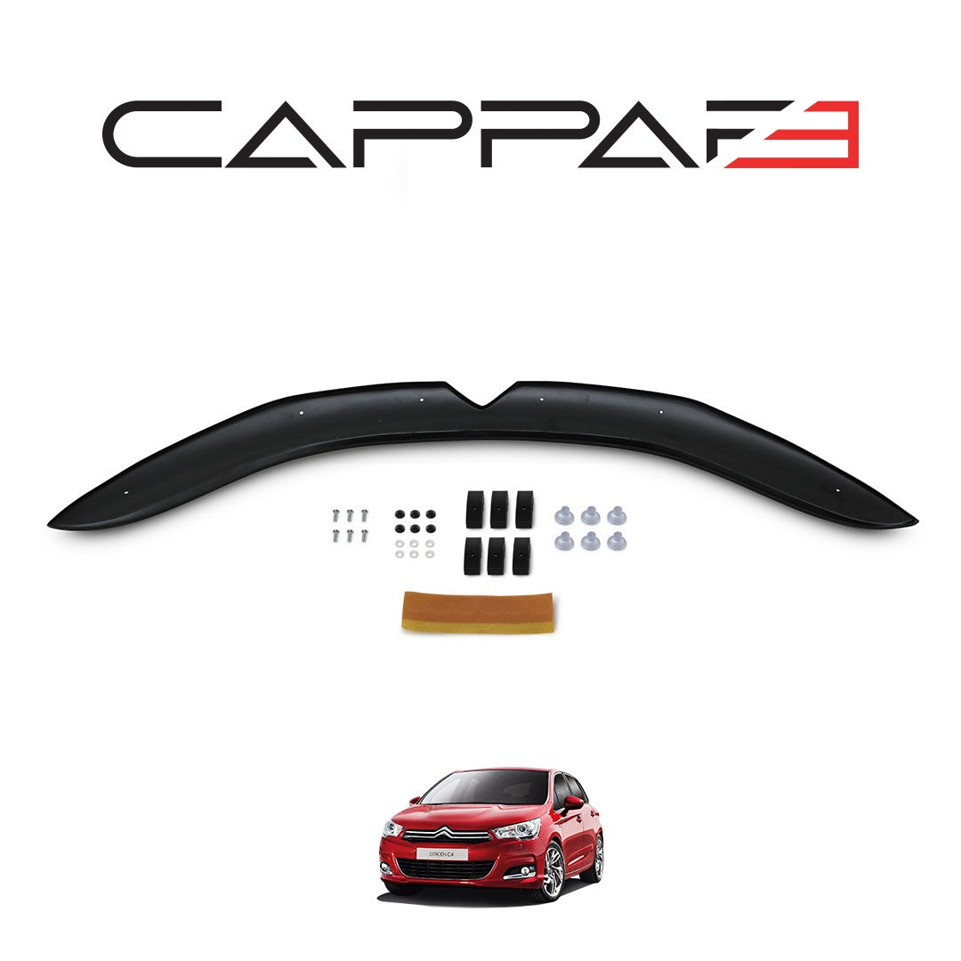 Citroen C-4 2011- Yılı ve Sonrası Uyumlu Kaput Rüzgarlığı 3mm