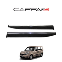 Fiat Doblo 2015-2022 Yıl Aralığı Uyumlu Cam Rüzgarlığı Kromlu 4 Parça
