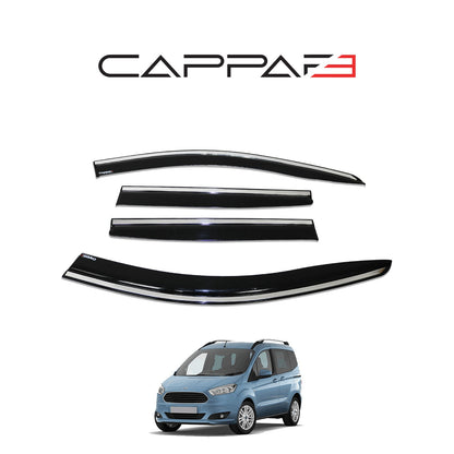 Ford Courier 2014-2018 Yıl Aralığı Uyumlu Cam Rüzgarlığı 4 Parça