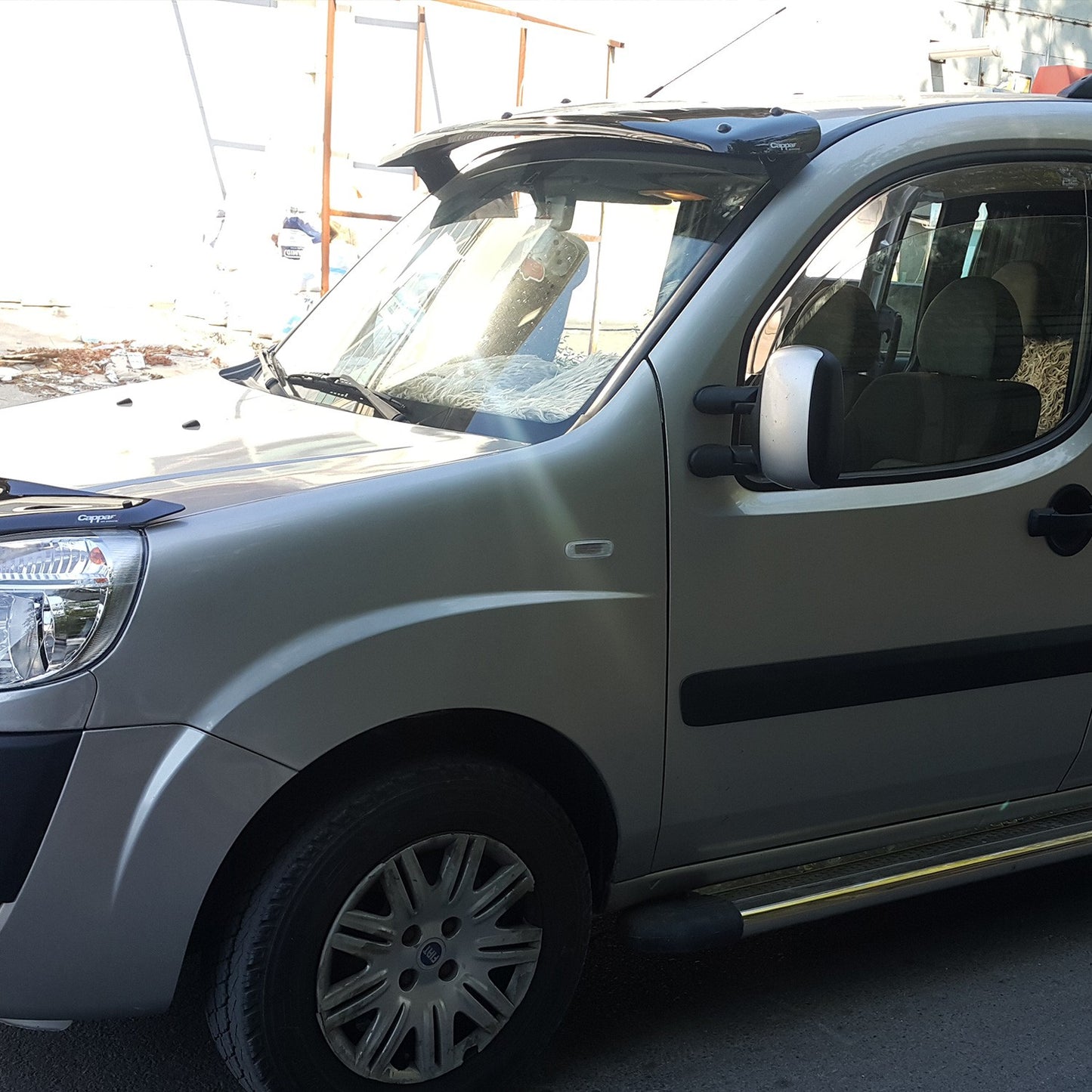 Fiat Doblo 2006-2010 Yıl Aralığı Uyumlu Ön Cam Güneşliği