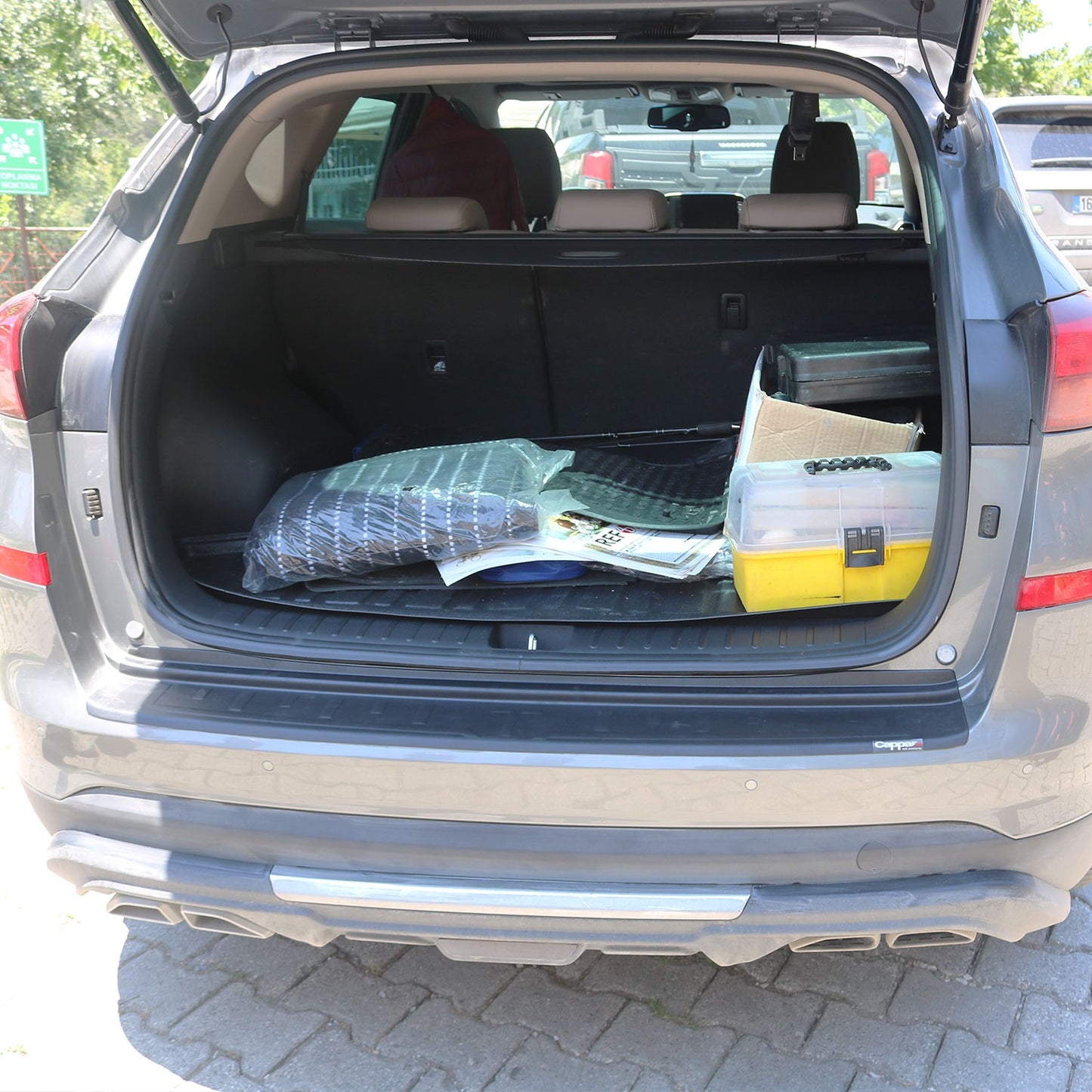 Hyundai Tucson 2018-2020 Yıl Arası Arka Tampon Eşiği Mat