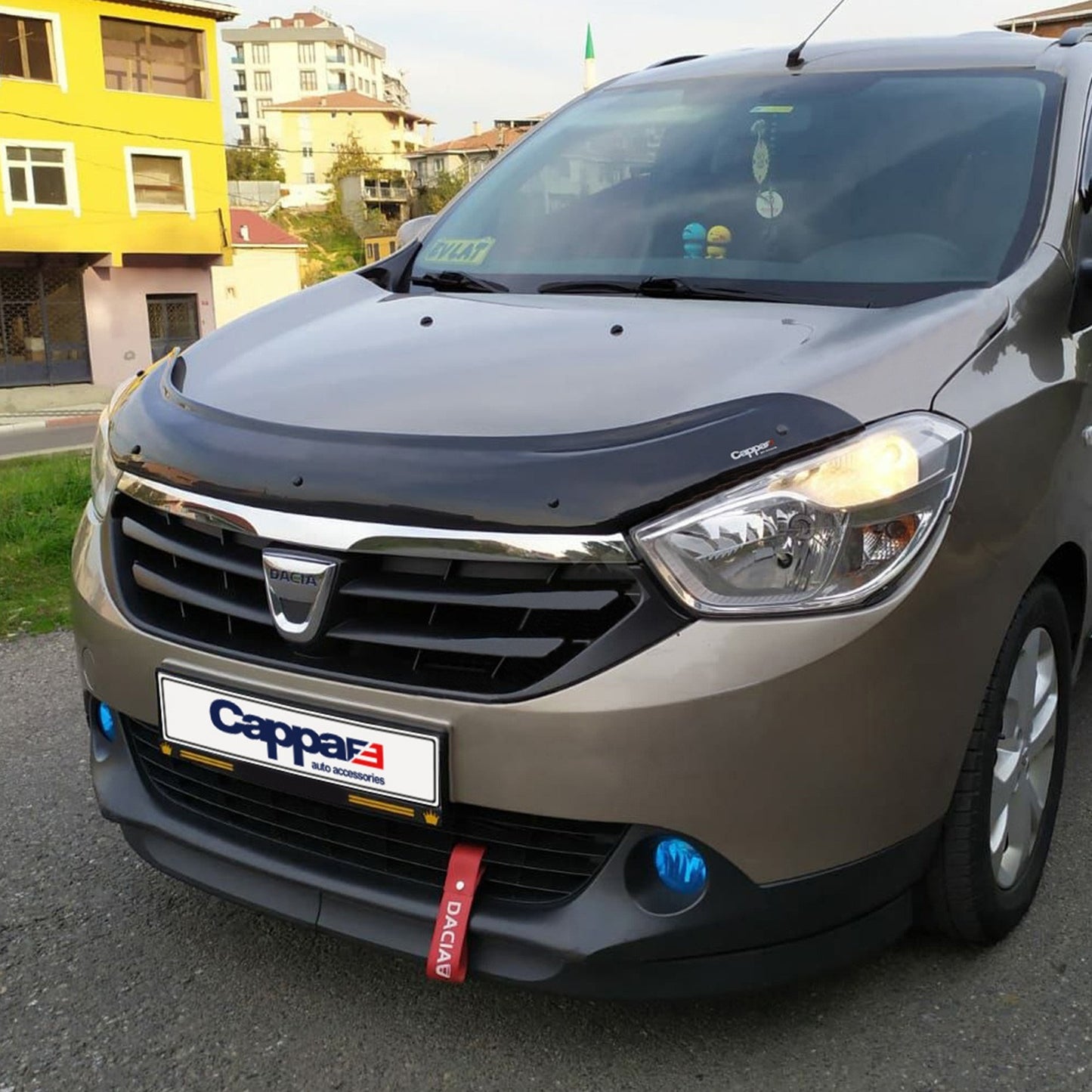 Dacia Lodgy 2013- Yılı ve Sonrası Uyumlu Kaput Rüzgarlığı 4mm