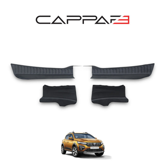 Dacia Sandero 2021- Yılı ve Sonrası Uyumlu Bagaj Koruma Eşiği 4 Parça