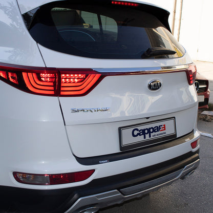 Kia Sportage 2016-2019 Yılları Arası Uyumlu Arka Tampon Eşiği Mat