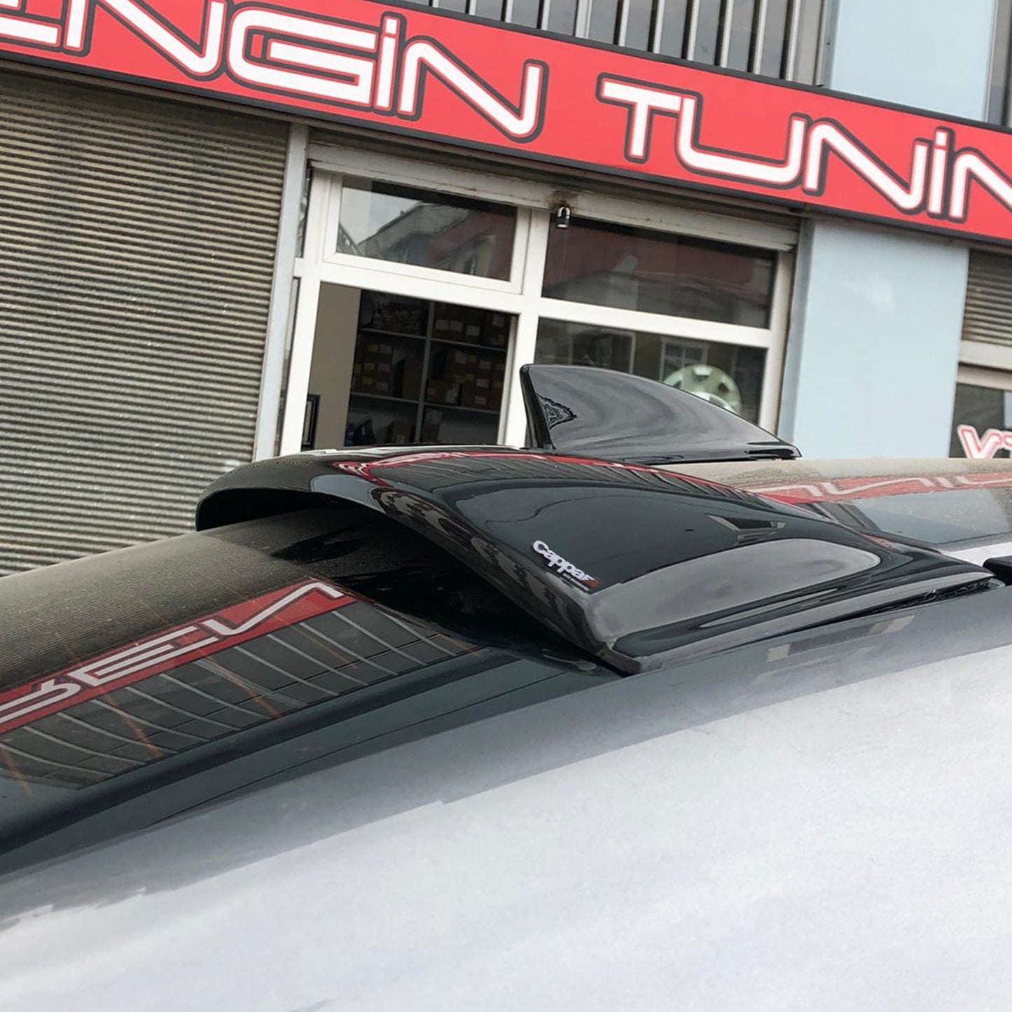 Honda Civic 2006-2012 Yıl Aralığı Uyumlu Arka Cam Üstü Spoyler İnce Model