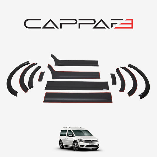 Volkswagen Caddy 2015-2020 Yıl Aralığı Uyumlu Kısa Şase Sol Sürgü Dodik Seti 12 Parça