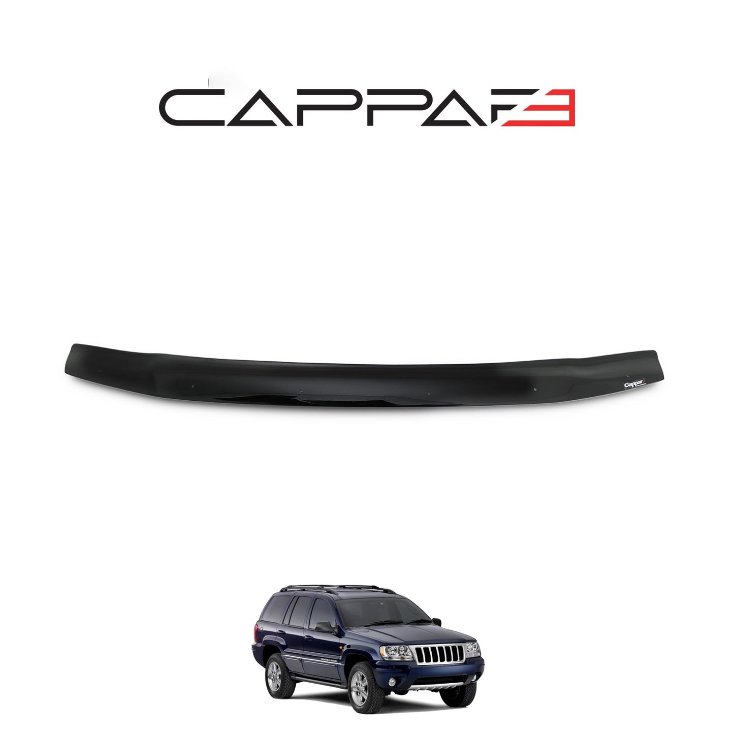 Jeep Grand Cherokee 1999 Yılı Ve Sonrası Uyumlu Kaput Rüzgarlığı 4mm