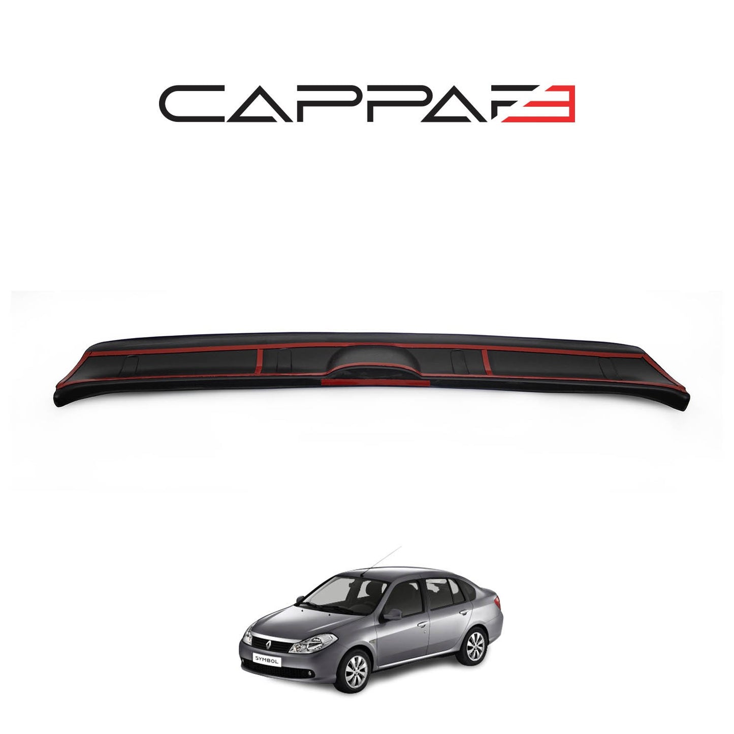 Renault Symbol 2009-2013 Yıl Aralığı Uyumlu Arka Tampon Eşiği Mat